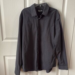 Modern Fit 1MX Buttondown Shirt by Express/Size L